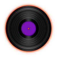 vinyl record graphic